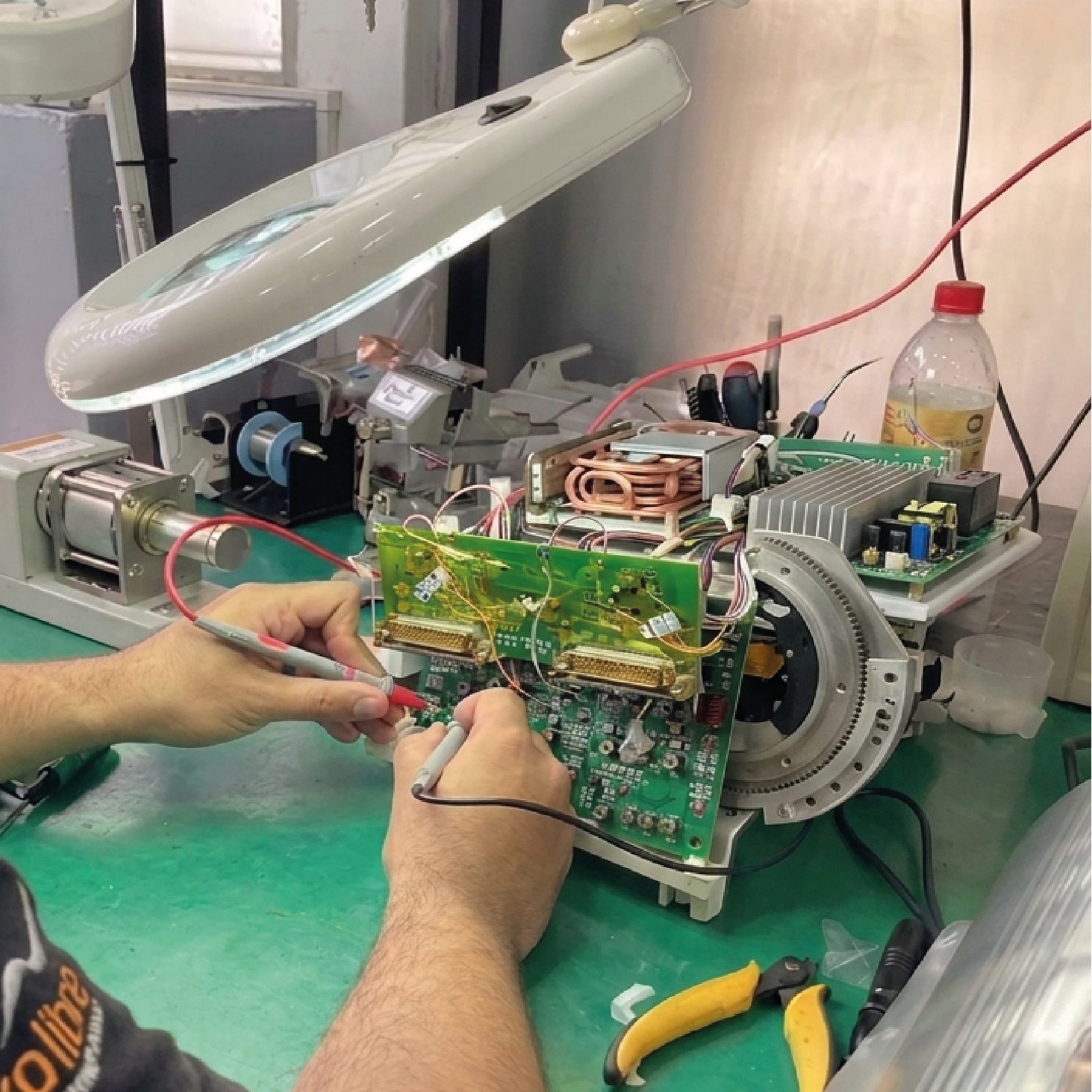 Trabajo sobre módulo de gradientes en el laboratorio