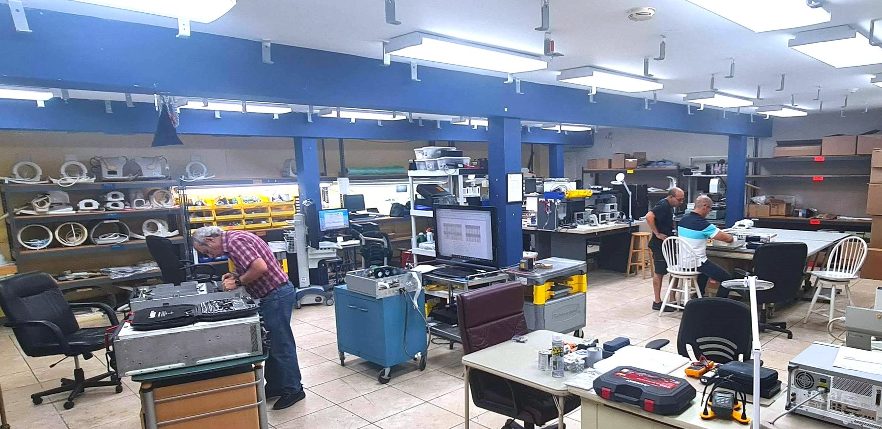 Laboratorio Nexolibre en Estados Unidos: área de trabajo